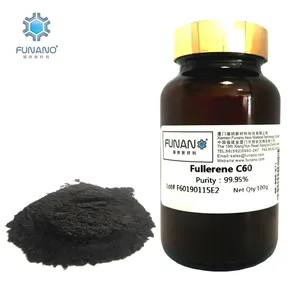 Manufacturer Purity 99.95% Funano Carbon Powder Fullerene Industry Intermediates chemicals Raw Material Buckyballs C60