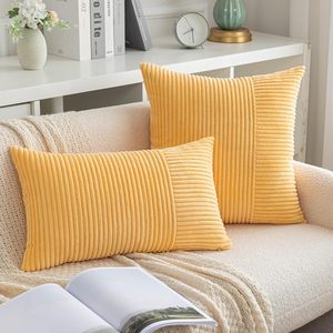 ปลอกหมอนอิงผ้าคอร์ดูรอยเนื้อนุ่มพิเศษ สำหรับโซฟาห้องนั่งเล่นห้องนอน - Product Image 4