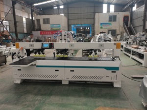 Bốn đầu chế biến gỗ bên khoan máy CNC đầy đủ tự động bên khoan máy với bản lề khoan - Product Image 5