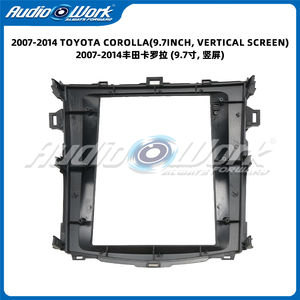 Nouvel autoradio Android 9,7 pouces à écran tactile pour Toyota Corolla 2007-2014, double DIN, lecteur DVD de voiture, cadre audio de voiture - Product Image 4