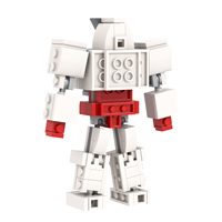 Bloques de Construcción MOOXI MOC1692, Robot Ambulancia Deformable, Juguete Educativo para Niños, Regalo DIY