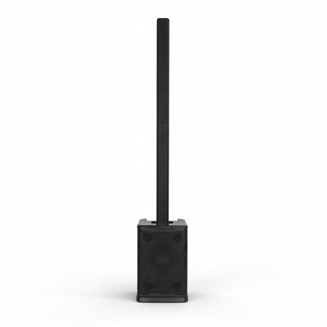 12" Active Column Speaker 700W Class D Amplifier Professional PA Speaker System for Stage Performance Party Wedding Conference