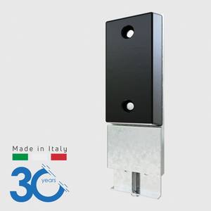 Pare-chocs oscillant pour quai GOLIATH GLTH.Z - S'adapte à la hauteur du camion, en acier galvanisé, L250xH700xP140mm - Product Image 1