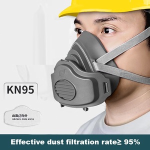 Masques anti-poussière, Masques de protection anti-poussière industriels, Matières particulaires, Masques anti-poussière, Ventes directes d'usine - Product Image 3