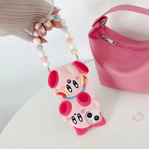 Funda de silicona suave con diseño de <span class=keywords><strong>Kirby</strong></span> apilado para iPhone 13 Pro, iPhone 12, iPhone 11, XS, XR - Product Image 2