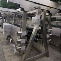 Prix d'usine Héritier de plumes de poulet Machine de retrait automatique Plucker Équipement de ligne de traitement de volaille Machine d'abattage