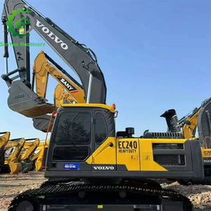 Excavadora de orugas Volvo EC240 de 24 toneladas Excavadora usada Volvo EC240 original de tamaño mediano a la venta en China - Product Image 1