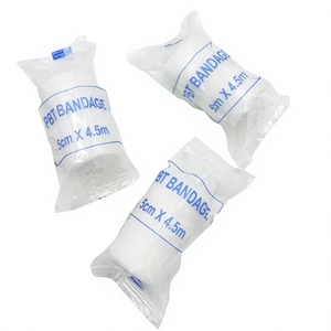 Precio de Fábrica, Certificado CE, Transpirable, de Alta Elasticidad, Vendaje de Compresión Elástico PBT Médico Estéril - Product Image 3