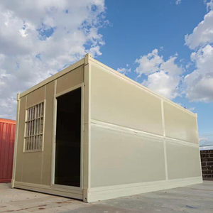 โครงเหล็กชุบสังกะสีทนทานพับได้ภาชนะบ้านประกอบง่ายสำหรับใช้กลางแจ้งที่อยู่อาศัยและเชิงพาณิชย์ประหยัดพื้นที่ - Product Image 1