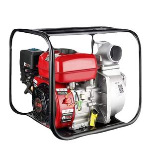 Bomba de agua a gasolina de 7.5Hp, 2 pulgadas, arranque eléctrico, portátil, para riego y drenaje - Product Image 1