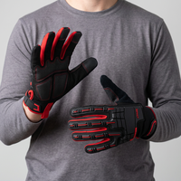 Gants unisexes HAIYI à doigts entiers, protection UV, antidérapants, extensibles, avec sangle de poignet réglable, renforcés pour la conduite, le cyclisme et les activités de plein air