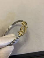 Bracelet Chaîne Fer à Cheval Freded de Luxe de Haute Qualité, Bracelet Fer à Cheval Plaqué Or, Ensemble de Bijoux pour Hommes et Femmes, Cadeau de Banquet