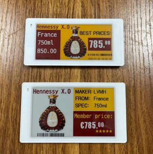 Etiquetas de precio digitales para supermercado con programa al por mayor, sistema de etiquetas electrónicas inalámbricas inteligentes ESL, etiqueta de tinta electrónica. - Product Image 1