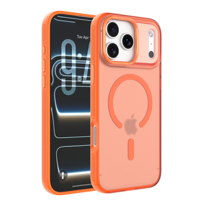 Funda Protectora de Lujo para Teléfono con Cargador Inalámbrico, Plástico Esmerilado Antiarañazos, Cubierta Magnética Resistente de <span class=keywords><strong>3000</strong></span> GS para iPhone 17 <span class=keywords><strong>Pro</strong></span> Max 16 15 Plus - Product Image 1