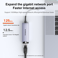 Adaptateur USB 3.0 vers Gigabit Ethernet Mindpure, chipset RTL8153, convertisseur LAN RJ45, carte réseau pour Windows, MacOS, Linux, Chromebook