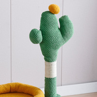 Vente flash, plusieurs tailles et couleurs, fournitures pour animaux de compagnie, arbre à chat de style palmier en coco, griffoir en sisal naturel, poteau d'escalade
