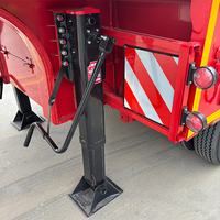 Semirremolque de plataforma baja de 8 ejes y 120t, con suspensión neumática, extensible 6m, con ensanchamiento lateral, para carga sobredimensionada