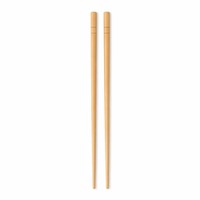 Baguettes jetables en bambou, longues et rondes, séparées, pour table de barbecue coréen, sûres pour les aliments