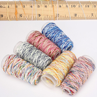 Fil à tricoter multicolore 50G, fil de partenaire, bricolage, couture, Crochet à la main, laine, macramé