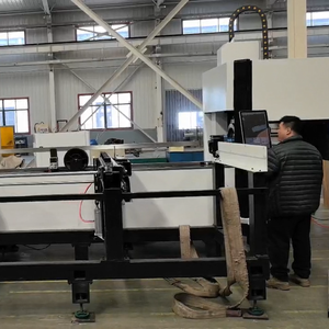 Máquina de Corte Láser para Barandillas de Escaleras, Estructuras de Acero, Sin Intervención Humana, Dispositivo de Carga Automática, Tubo de <span class=keywords><strong>10</strong></span> mm y 245 mm - Product Image 4