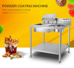 Mesa de Empanado Manual de Acero Inoxidable / Mesa para Polvo de Empanado Tipo <span class=keywords><strong>KFC</strong></span> - Product Image 3
