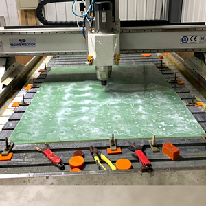 แผ่นลามิเนตอีพ็อกซี่ FR4 G10 แบบกำหนดขนาดเองสำหรับงาน OEM ผลิตด้วยเครื่อง CNC สำหรับฉนวนกันความร้อนประสิทธิภาพสูง - Product Image 5