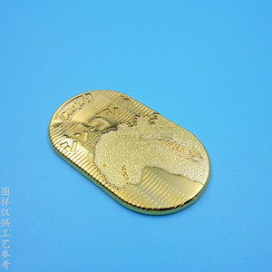 Pièce commémorative Godzilla en alliage d'or et de zinc, objet de collection pour les passionnés de films et de télévision - Product Image 2