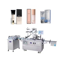 Machine d'emballage 3D en cellophane à alimentation linéaire pour boîtes de savon, gobelets, écouteurs, montres et boîtes cadeaux