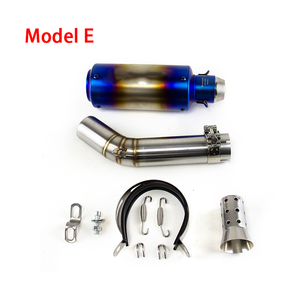 Pour Suzuki <span class=keywords><strong>GSXR</strong></span> <span class=keywords><strong>750</strong></span> 600 2006-2024 embouts d'échappement silencieux <span class=keywords><strong>noir</strong></span> tuyau de liaison intermédiaire - Product Image 6