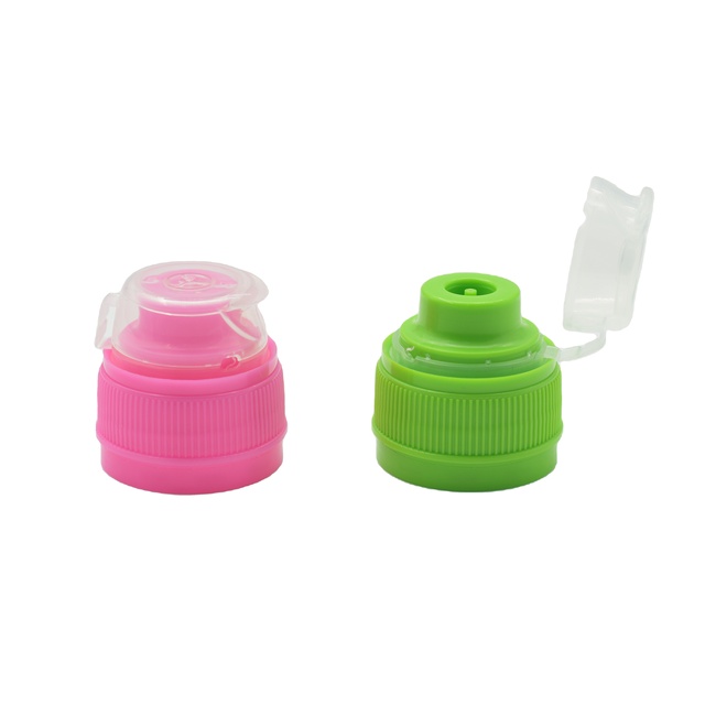 28MM Plastic Sport Water Drinking Bottle Lids Bottle Caps Closures Flip Top Cap