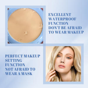 Poudre de réglage parfaite de longue durée de vente chaude poudre de réglage de maquillage imperméable pour toutes les peaux - Product Image 3