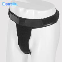 Ceinture de soutien pour hernie inguinale pour hommes et femmes Sangle de récupération pour soulager la douleur avec fonction de protection pour le traitement de la hernie