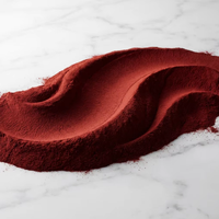 Pigment d'oxyde de fer Fe2O3 à faible teneur en impuretés, qualité industrielle, poudre, approvisionnement direct usine, pigment inorganique économique pour le cuir