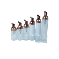 Bouteilles en plastique PET avec pompe à mousse pour savon liquide, impression de logo OEM, 30, 60, 80, 100 ml, 120 ml, 150 ml, 180 ml, 200 ml, 250 ml