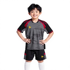 Ensemble de maillots de football personnalisés, séchage rapide, respirant, uniforme d'équipe de football, adultes, enfants, fabricant OEM ODM, Striker II JP 100% - Product Image 1