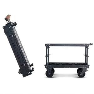 Chariot de moniteur professionnel en alliage d'aluminium pour la production <span class=keywords><strong>vidéo</strong></span> de voiture de télévision de film pour les réalisateurs de caméra sur le plateau - Product Image 5