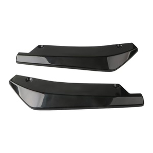 Jupes latérales arrière en fibre de carbone pour kit carrosserie de voiture, style luxe, fixation par vis, protections - Product Image 4