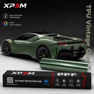 ฟิล์มใสกันรอยรถยนต์ XP3M Retro Green OEM เงาแบบ TPU ความหนา 7.5 มิล ซ่อมแซมตัวเองได้ ป้องกันรอยขีดข่วน ป้องกันสีเหลือง พร้อมช่องระบายอากาศ - Product Image 1