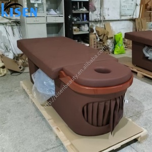Équipement de spa capillaire japonais KISEN, lit de massage électrique pour shampooing, mobilier de salon, chaise de shampooing avec bac de lavage capillaire - Product Image 3