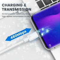 Cable Tipo C Ecológico de Alta Calidad 5A, Cable de Carga Rápida de Datos para Teléfono Móvil