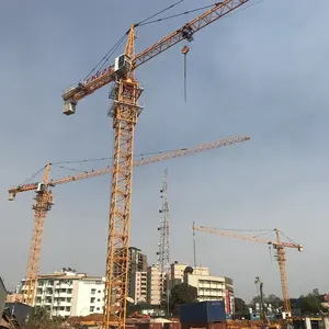 QTZ80 QTZ50 QTZ250 QTZ160 QTZ125 Price of Tower Crane for Building and Construction Site