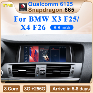 CNSTWEI Qualcomm 8Core Android 15 8.8inch GPS Multimedia System Wireless CarPlay Android Auto Touchscreen for BMW X3 F25/X4 F26 - Product Image 2
