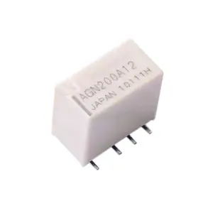 Electromagnetic signal relay 1A 12VDC 4PIN SMD AGN200A12Z for relay module