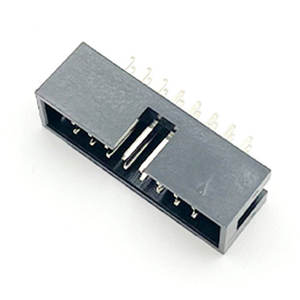ขั้วต่อ IDC แบบกล่องหุ้ม 2x8 พิน 16 พิน ระยะพิทช์ 2.54 มม. แบบตรง ตัวผู้ รูปทรงสี่เหลี่ยม - Product Image 2