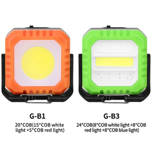 Mini 24 * COB lampe de travail avec type-c USB charge ABS aimant extérieur et affichage de puissance numérique lampe de poche étanche crochet <span class=keywords><strong>Garage</strong></span> - Product Image 2