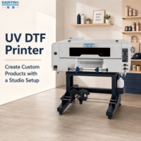 Nouvelle machine d'impression UV DTF semi-automatique à 3 têtes XP600, fabricant d'imprimantes d'autocollants de transfert imperméables