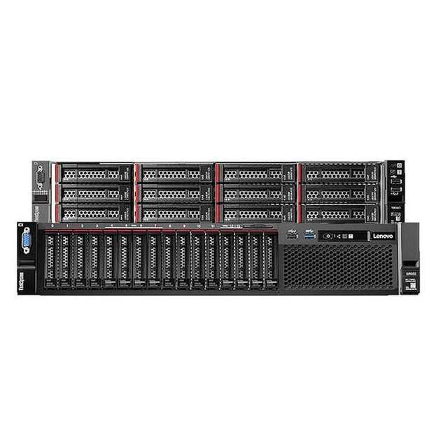 Original Lenovo Server PC SR588 HR650X 2u Rack Server Host  Enterprise GPU AI Virtualization Storage Computer Server in Stock