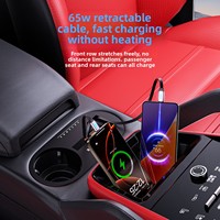 Chargeur de voiture compatible Porsche Cayenne Coupé Maybach, allume-cigare extensible, ports TYPE-C, 12V/24V, charge super rapide