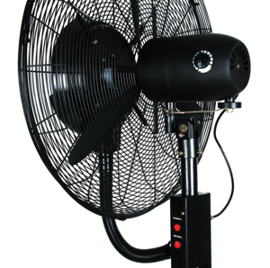 Ventilador de ventilación de niebla de agua con batería portátil de 26 pulgadas de alta calidad, corriente eléctrica de 220V CA para almacén de restaurante de granja - Product Image 3