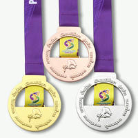 Médaille personnalisée de Taekwondo et de Karaté pour Champion de Compétition, Cadeau d'Arts Martiaux, Trophée en Métal Artisanal